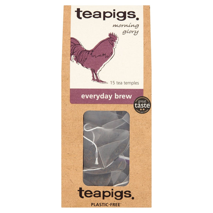 Teapigs Everyday Brew Bustine di tè 15 per confezione