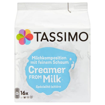 Cialde di latte Tassimo 16 porzioni