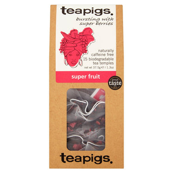 Bustine di tè Teapigs Superfruit 15 per confezione