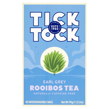 Tick ​​Tock Rooibos Earl Grey Teebeutel 40 pro Packung