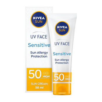 NIVEA Sun UV Face SPF 50 Crema solare sensibile 50ml