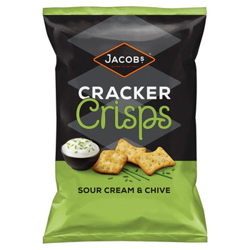 Jacob's Cracker Patatine Panna Acida Ed Erba Cipollina 150g