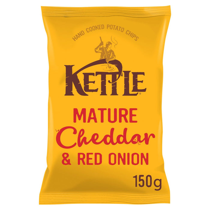 Kettle Chips Cheddar Maturo E Cipolla Rossa 150g