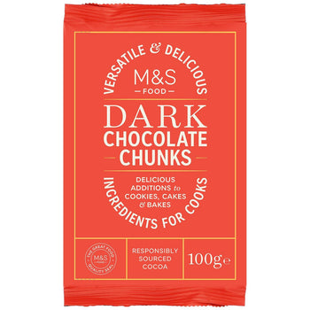 M&S Pezzi di Cioccolato Fondente 100g