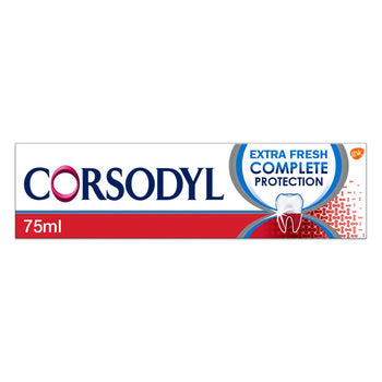Corsodyl Complete Protection Gum Care Dentifricio Extra Fresco 75ml