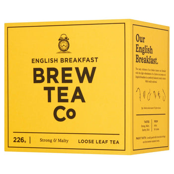 Brew Tea Co Desayuno inglés Té de hoja suelta 226g