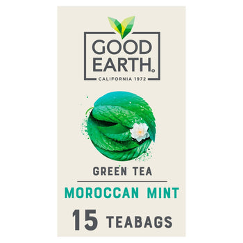 Bustine di tè Good Earth alla menta marocchina e tè verde 15 per confezione