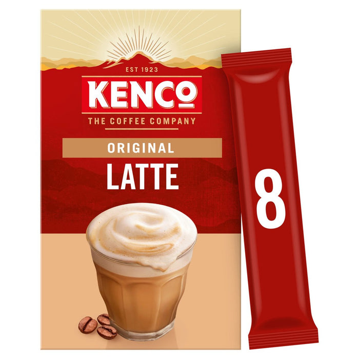 Bustine di caffè istantaneo Kenco Latte 8 per confezione