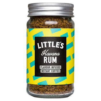 Little's Caffè istantaneo infuso al gusto di rum Havana 50g