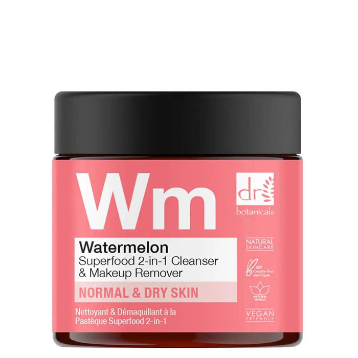 Dr Botanicals Apothecary Watermelon Superfood detergente e struccante 2 in 1 60 ml