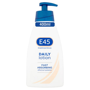 E45 Lozione quotidiana per pelli molto secche Pompa 400 ml