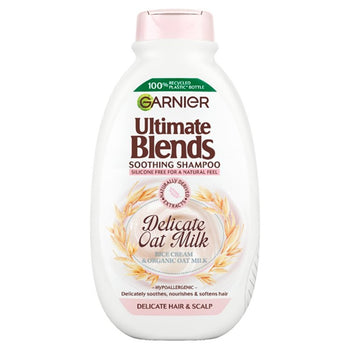 Garnier Ultimate Blends Shampoo per cuoio capelluto sensibile al latte d'avena 360 ml