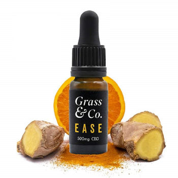 Grass & Co. Ease Olio consumabile CBD da 500 mg 10 ml