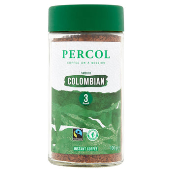 Percol Colombia Caffè Solubile Fairtrade 100g