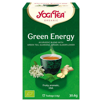 Yogi Tea Bio Green Energy Teebeutel 17 pro Packung