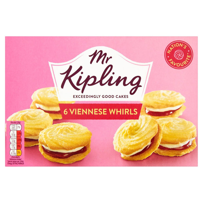 Mr Kipling Wiener Wirbel 6 pro Pack