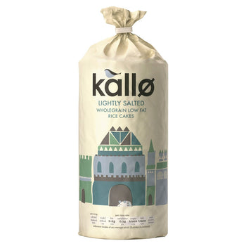 Kallo Lightly Salted Wholegrain Rice Cakes 130g