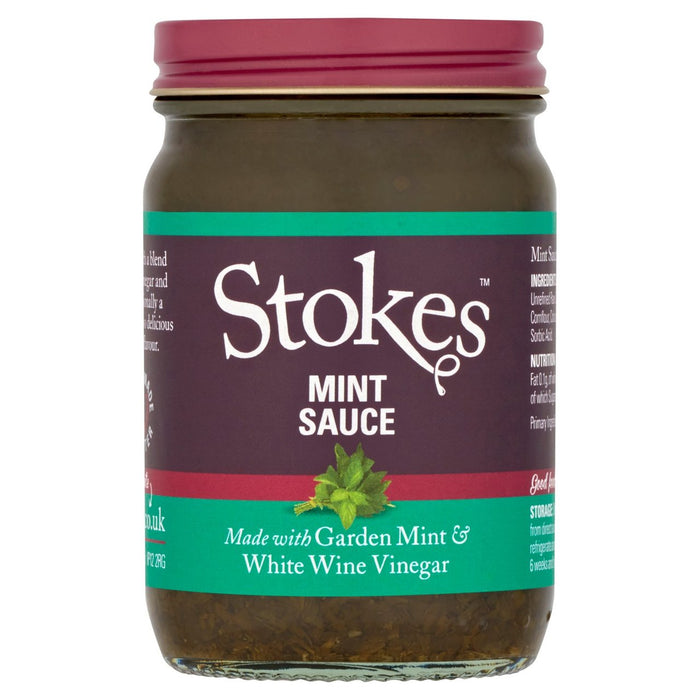 Stokes Salsa Alla Menta 195g
