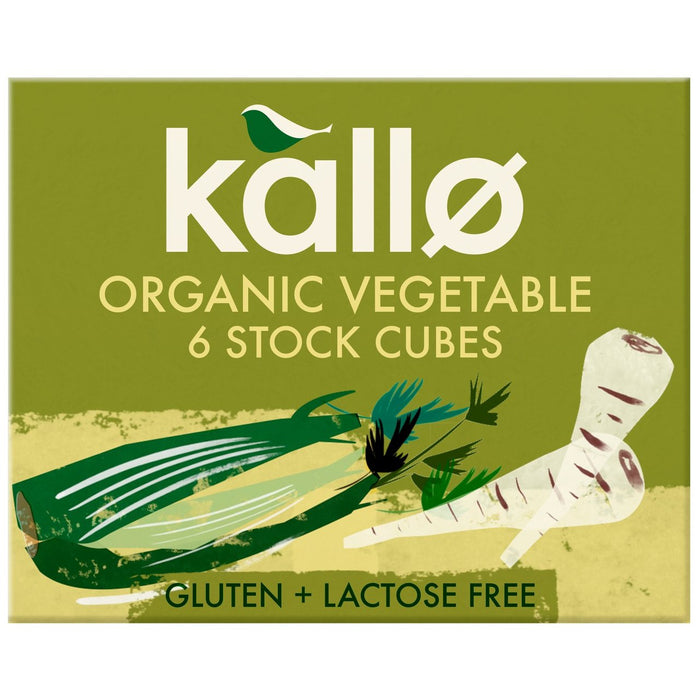 Dado Vegetale Bio Kallo 6 x 11g