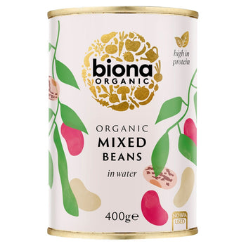Biona Organic Fagioli Misti in Acqua 400g