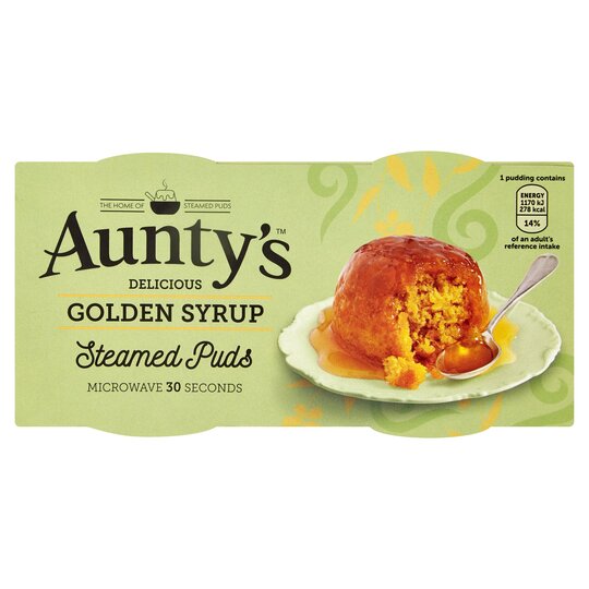 Budini allo sciroppo dorato Auntys 2 x 95 g