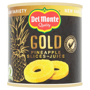 Del Monte Gold Fette di Ananas in Succo 435g
