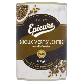Epicure Bijoux Verts Lenticchie 400g