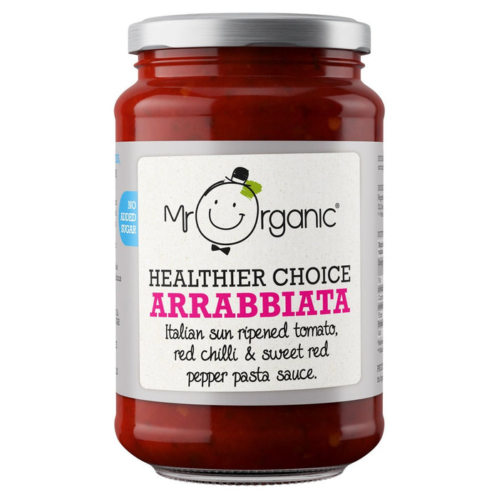 Mr Organic Arrabbiata Salsa per pasta più sana 350g