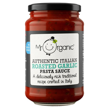 Mr Organic Salsa Per Pasta All'aglio Arrosto Senza Zuccheri Aggiunti 350g