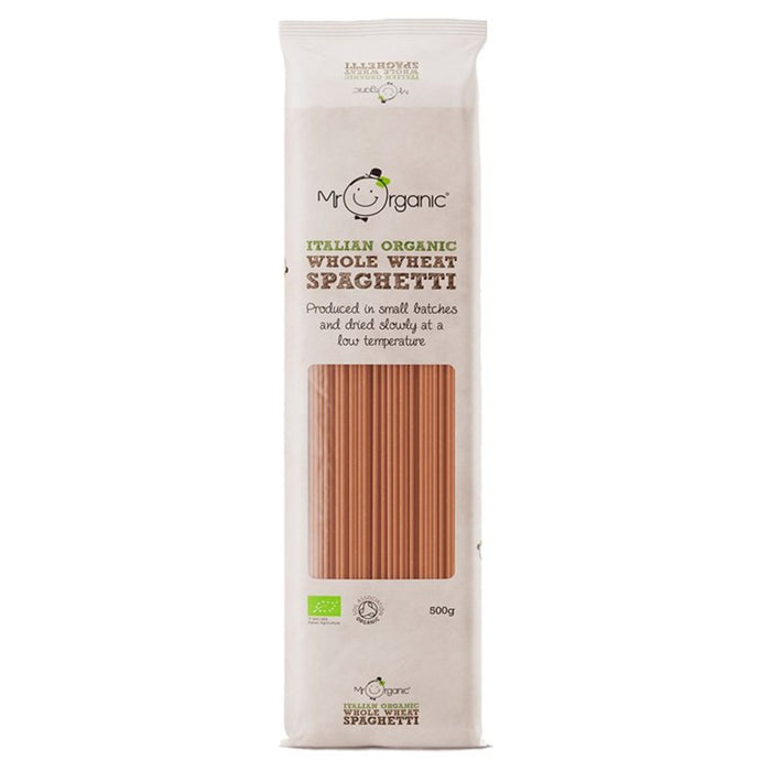 Mr Bio -Vollkorn -Weizen -Spaghetti 500g