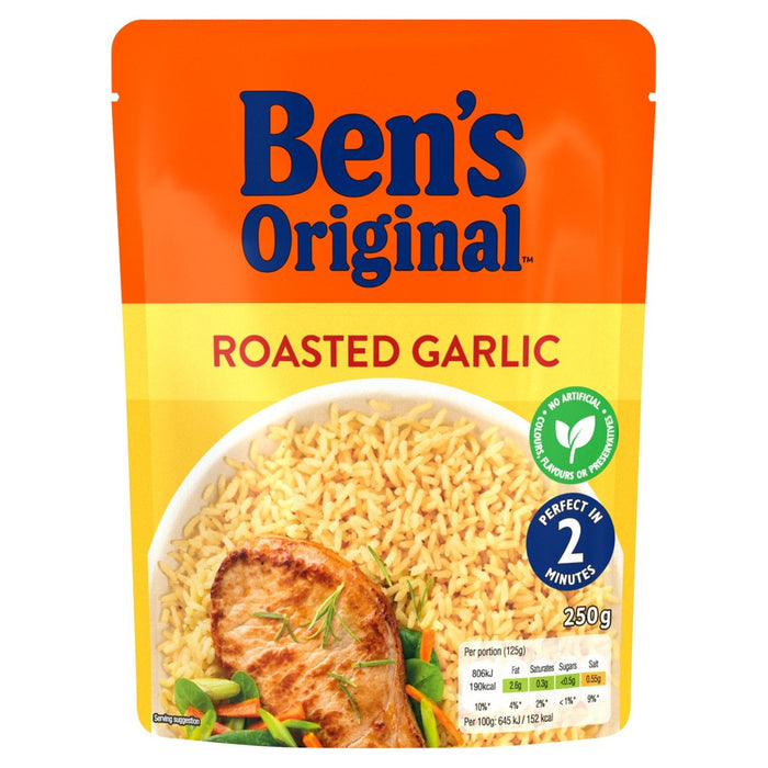 Bens Original Aglio Arrosto Microonde Riso 250g
