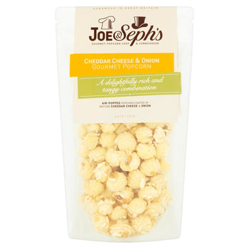 Joe & Seph's Popcorn Cheddar Formaggio E Cipolla 70g
