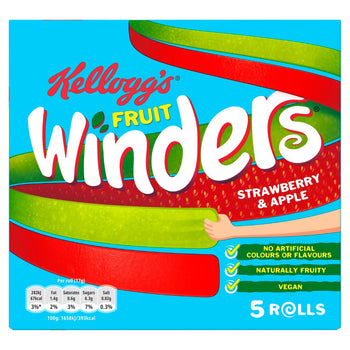 Kellogg's Winders Strawberry & Apple 5 per pack