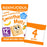 Kiddylicious frullato banana mango frutto della passione si scioglie 12 mesi+ confezione multipla 4 x 6 g