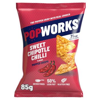 Pop Works Sweet Chipotle Chilli Sharing Patatine scoppiate 85g