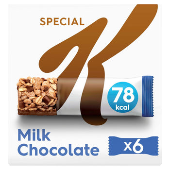 Kellogg's Special K Milk Chocolate Cereal Bars 6 per pack