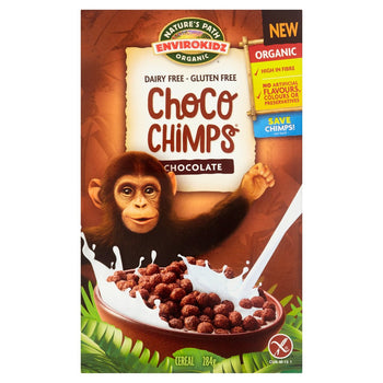 Nature's Path Envirokidz Cereali Choco Chimps al cioccolato biologico senza glutine 284g