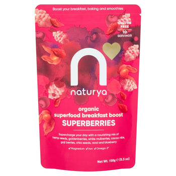 Naturya Organic Breakfast Boost Superberry 150g