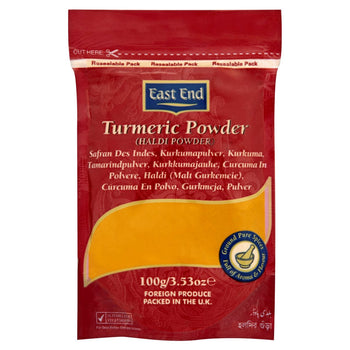 Polvere Haldi di curcuma East End 100 g