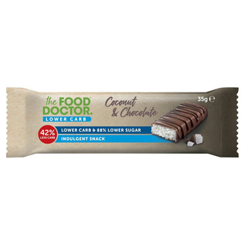 The Food Doctor Lower Carb Cioccolato Al Cocco 35g