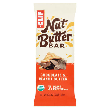 Clif Barretta energetica ripiena di burro di noci e cioccolato e burro di arachidi 50 g