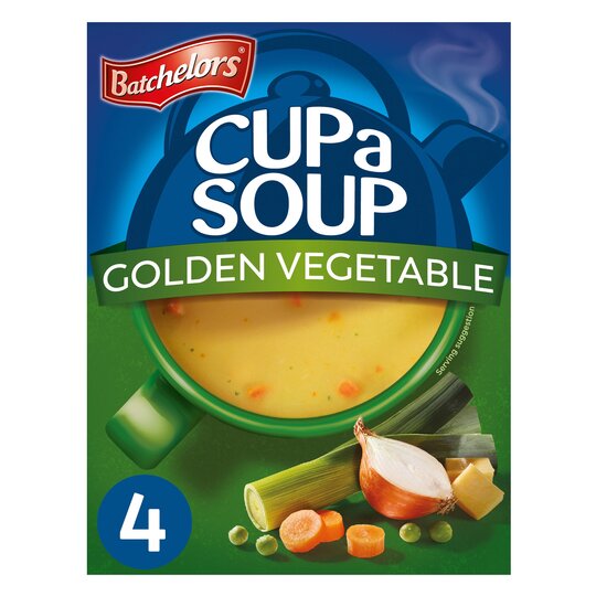 Batchelor Cup einer Suppe goldenes Gemüse 82G